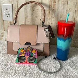 Crossbody bag Cup eyelashes an headband